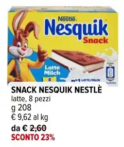 Iperal Snack nesquik NESTLÈ offerta