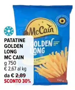 Iperal Patatine golden long MC CAIN offerta