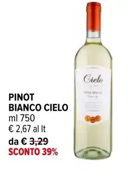 Iperal Pinot bianco CIELO offerta