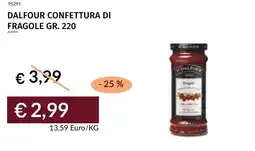 Prezzemolo e Vitale Dalfour confettura di fragole offerta
