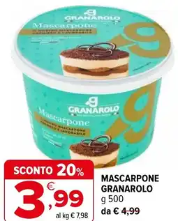 Iperal Mascarpone GRANAROLO offerta