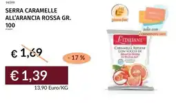 Prezzemolo e Vitale Serra caramelle all'arancia rossa offerta