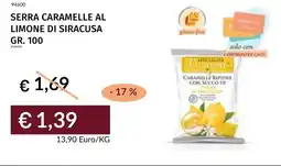 Prezzemolo e Vitale Serra caramelle al limone di siracusa offerta