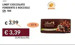 Prezzemolo e Vitale Lindt cioccolato fondente e nocciole offerta