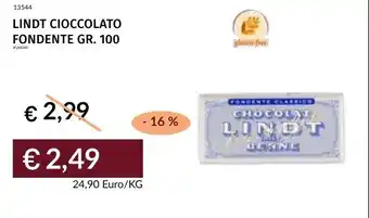 Prezzemolo e Vitale Lindt cioccolato fondente offerta