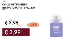 Prezzemolo e Vitale Chilly detergente intimo idratante offerta