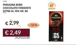Prezzemolo e Vitale Perugina nero cioccolato fondente extra al 70% offerta