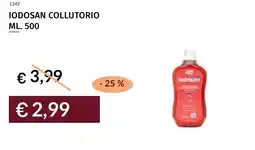 Prezzemolo e Vitale Iodosan collutorio offerta