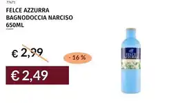 Prezzemolo e Vitale Felce azzurra bagnodoccia narciso offerta