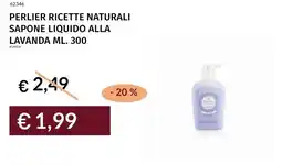 Prezzemolo e Vitale Perlier ricette naturali sapone liquido alla lavanda offerta