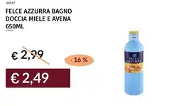 Prezzemolo e Vitale Felce azzurra bagno doccia miele e avena offerta