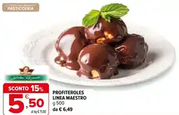 Iperal Profiteroles linea maestro offerta