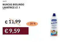 Prezzemolo e Vitale Nuncas biolindo lavatrice offerta