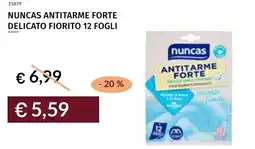 Prezzemolo e Vitale Nuncas antitarme forte delicato fiorito offerta