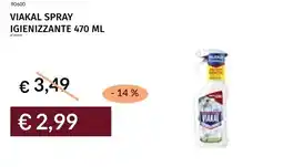 Prezzemolo e Vitale Viakal spray igienizzante offerta