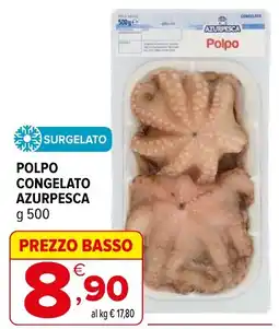 Iperal Polpo congelato AZURPESCA offerta