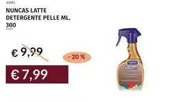 Prezzemolo e Vitale Nuncas latte detergente pelle offerta