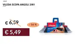 Prezzemolo e Vitale Vileda scopa angoli 2in1 offerta