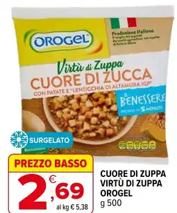 Iperal Cuore di zuppa virtù di zuppa OROGEL offerta