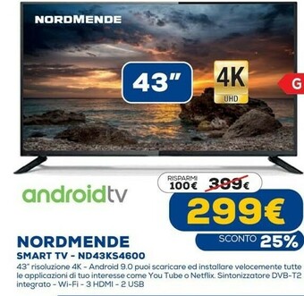 Euronics Smart tv offerta