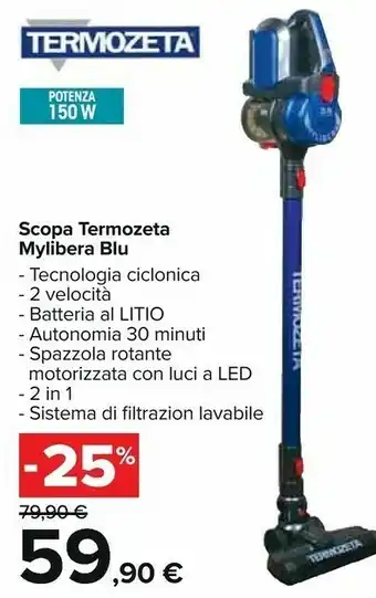 Carrefour Market Scopa elettrica offerta