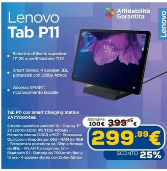 Euronics Tablet offerta