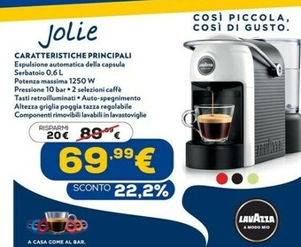 Euronics Macchina del caffè offerta