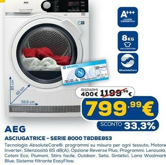 Euronics Asciugatrice offerta