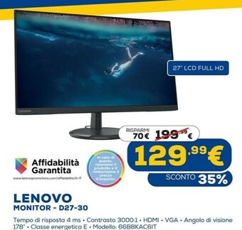 Euronics Monitor tv offerta
