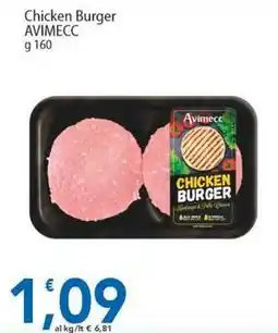 Sidis Chicken Burger AVIMECC offerta