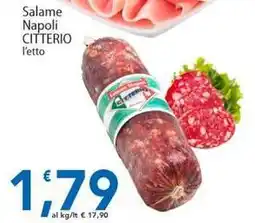 Sidis Salame Napoli CITTERIO offerta