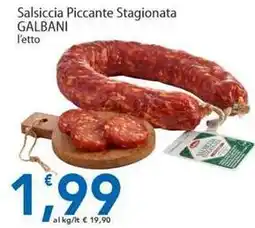 Sidis Salsiccia Piccante Stagionata GALBANI offerta