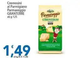 Sidis Cremosini al Parmigiano Parmareggio GRANTERRE x6 offerta