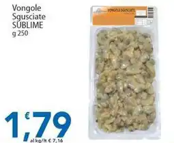 Sidis Vongole Sgusciate SUBLIME offerta