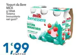 Sidis Yogurt da Bere MILK offerta