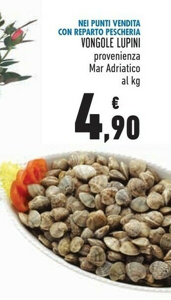 Conad Vongole offerta