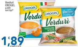 Sidis Verdurì OROGEL offerta