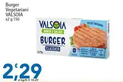 Sidis Burger Vegetariani VALSOIA x2 offerta