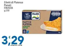 Sidis Filetti di Platessa Panati FROSTA offerta