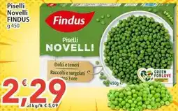 Sidis Piselli Novelli FINDUS offerta