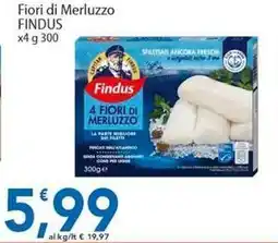 Sidis Fiori di Merluzzo FINDUS x4 offerta