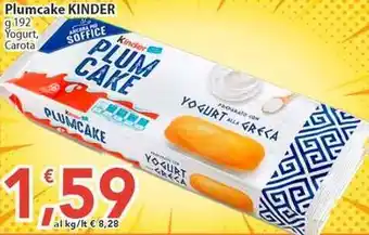 Sidis Plumcake KINDER offerta
