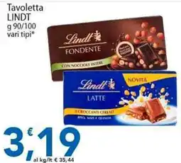 Sidis Tavoletta LINDT offerta