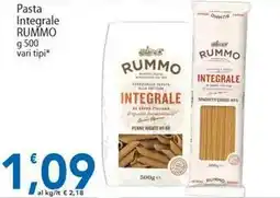 Sidis Pasta Integrale RUMMO offerta
