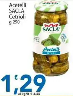 Sidis Acetelli SACLÀ Cetrioli offerta