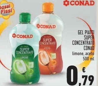 Conad Detersivo piatti offerta