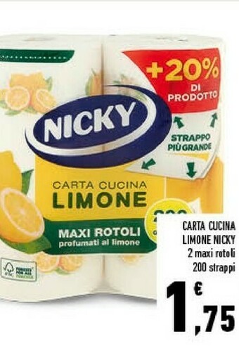 Conad City Rotoli di carta offerta