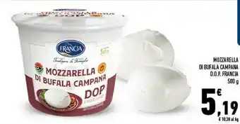 Conad Superstore Mozzarella di bufala offerta