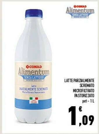 Conad Superstore Latte parzialmente scremato offerta