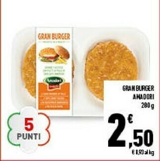 Conad Superstore Hamburger offerta